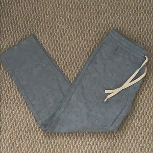 J. Crew drawstring Driggs in chambray